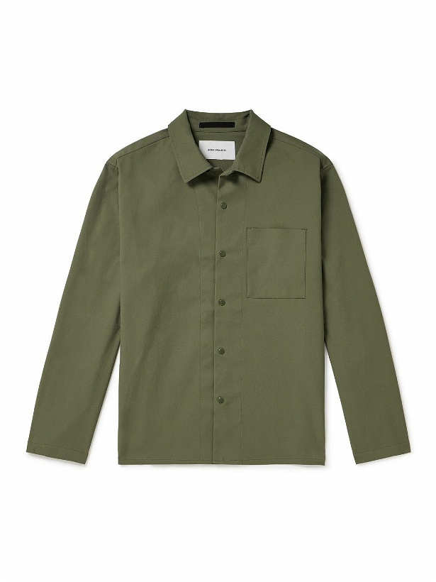 Photo: Norse Projects - Carsten Solotex® Twill Shirt - Green