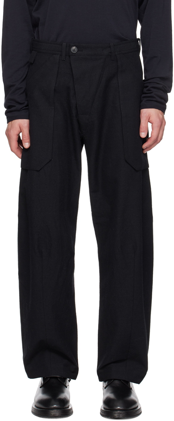 Jan-Jan Van Essche Black #82 Trousers Jan-Jan Van Essche