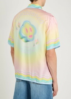 Casablanca The Love Of Dance Printed Silk Shirt Multicoloured 1