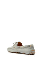 Tods Gommino Suede Loafers Grey