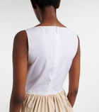 Loewe Paula's Ibiza cotton poplin midi dress