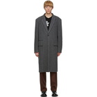 Valentino Grey Wool Coat