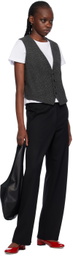 LESET Gray Austyn Vest