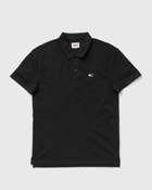 Tommy Jeans Classic Xs Badge Polo Black - Mens - Polos