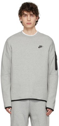 Nike Grey NSW Tech Fleece Sweatshirt