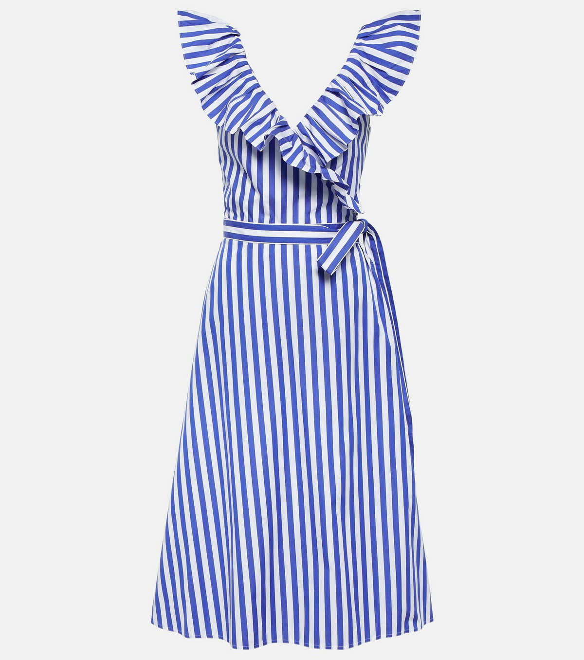 Polo Ralph Lauren Striped cotton midi dress Polo Ralph Lauren