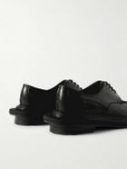 J.M. Weston - Sacai Golf Leather Derby Shoes - Black