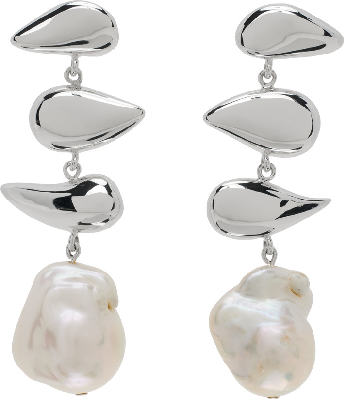 Photo: AGMES Silver Flora Earrings