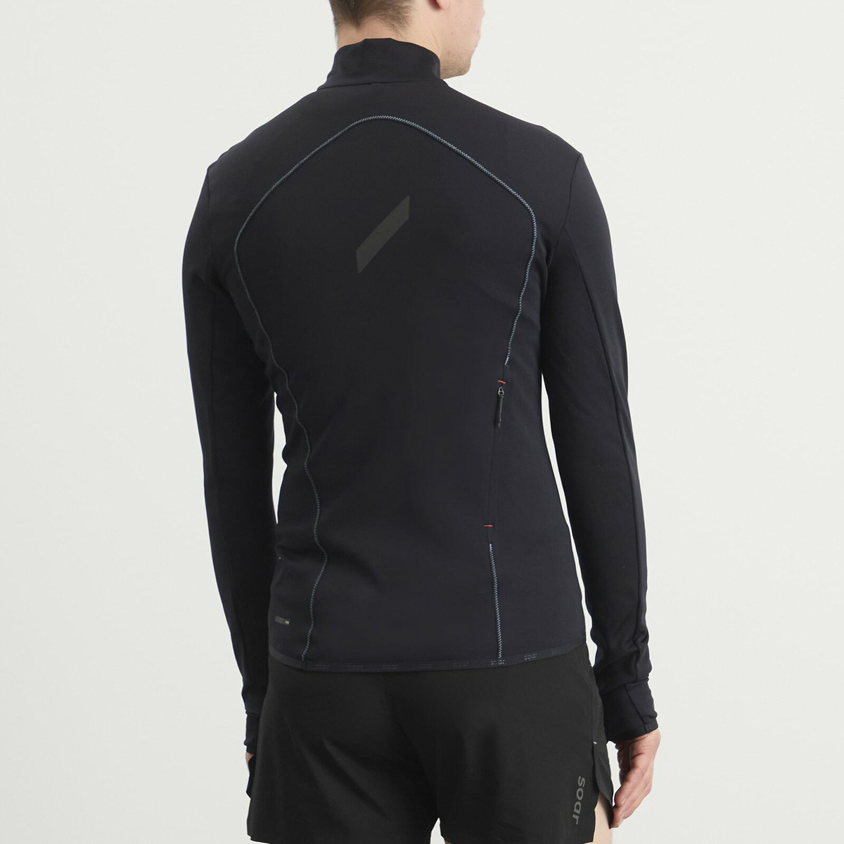 SOAR Men's Men's WoolTech Top in Black