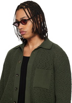 Cutler and Gross Gray GR13 Oval Sunglasses