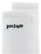 Palm Angels Embroidered Logo Socks
