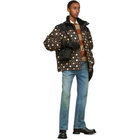 Gucci Black Ken Scott Edition Down Print Jacket