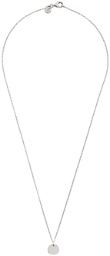 Tom Wood SSENSE Exclusive Silver Birthstone Circle Necklace