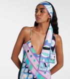 Pucci Vivara-printed silk twill scarf