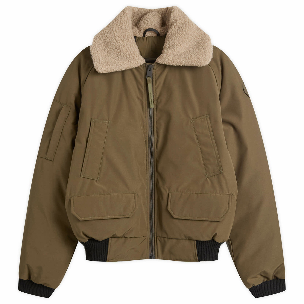 Canada Goose Men's Chilliwack Aviator Bomber Jacket in Military Green