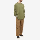 WTAPS Men's Long Sleeve All 02 T-Shirt in Olive Drab