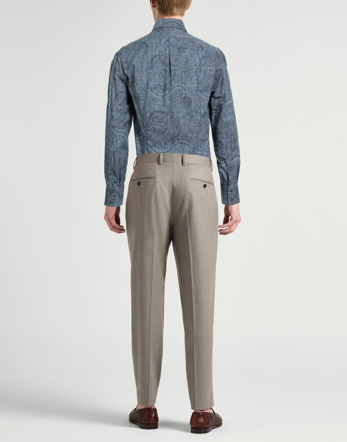Brunello Cucinelli Mens Shirt in Blue