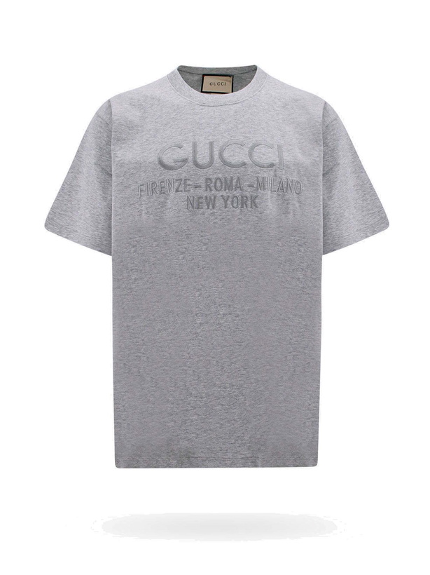 Photo: Gucci   T Shirt Grey   Mens