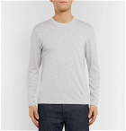 James Perse - Mélange Loopback Cotton Sweater - Men - Gray