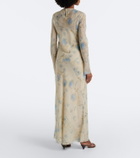 SIR Cecile printed maxi dress
