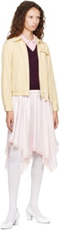 Sandy Liang Beige Darcy Jacket