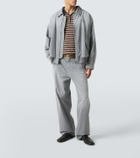 Miu Miu Cotton twill wide-leg pants