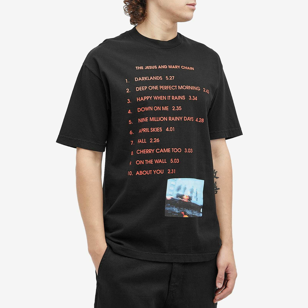 Pleasures Men's Darklands T-Shirt in Black PLEASURES