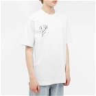 MKI Men's Floral T-Shirt in White