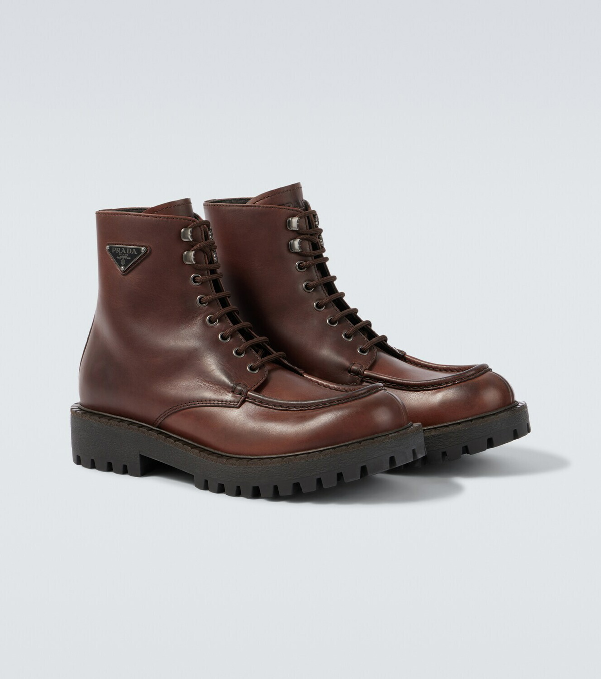 Prada Leather ankle boots