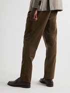 Ralph Lauren Purple label - Gregory Straight-Leg Cotton-Corduroy Trousers - Brown