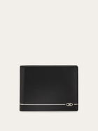Ferragamo Mens Gancini wallet in Black