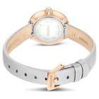 Swarovski Matrix Tennis Quartz Crystal Silver Dial Ladies Watch 5710105