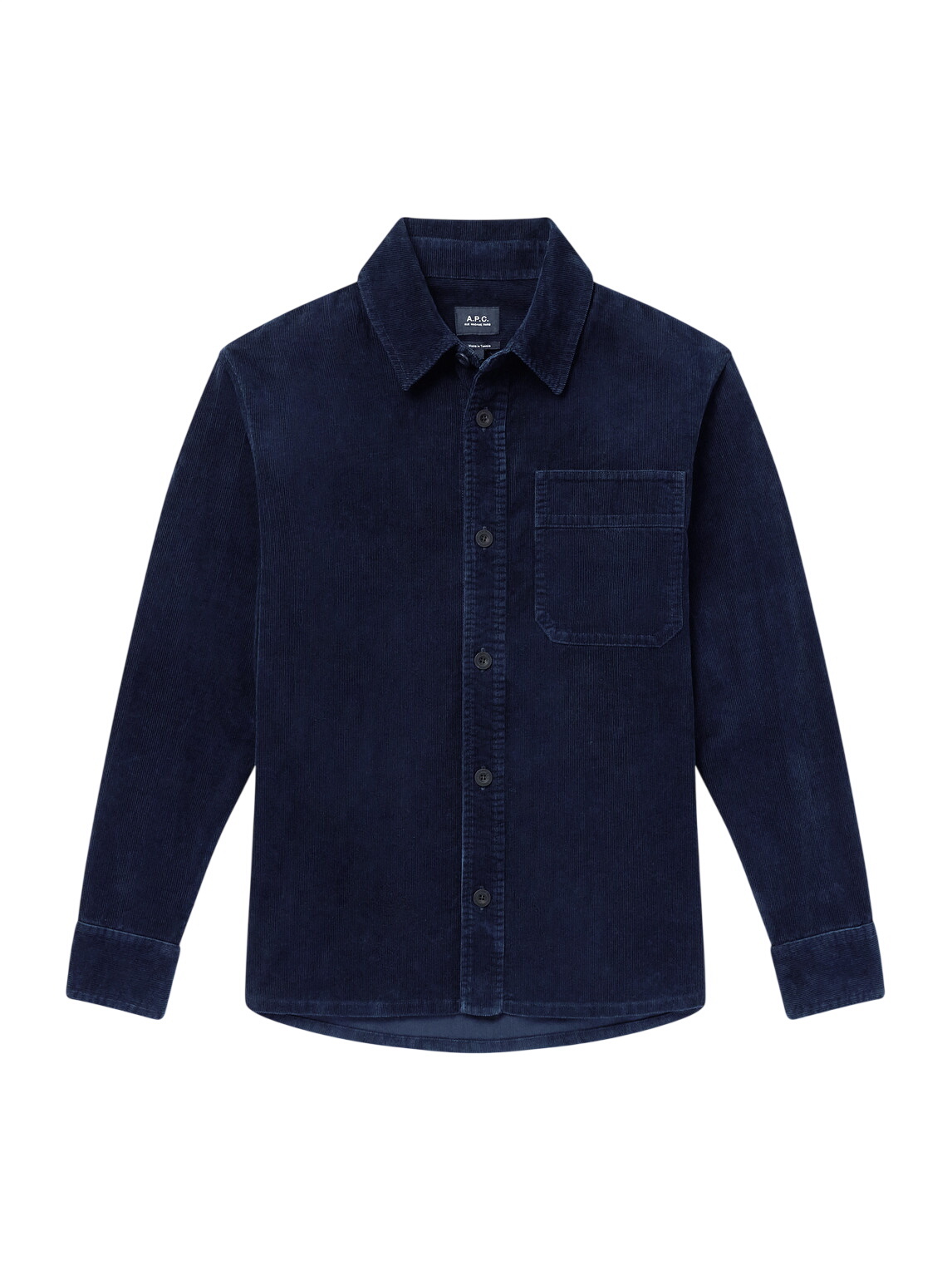 A.P.C. Navy JJJJound Edition Weekend Shirt A.P.C.