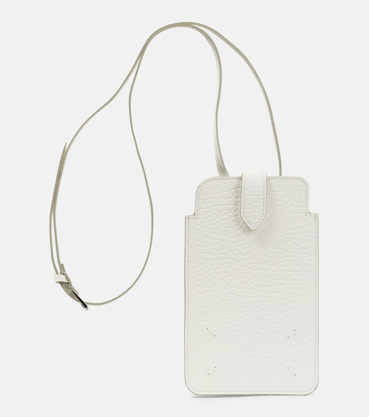 Maison Margiela - Four-Stitch leather phone pouch Maison Margiela