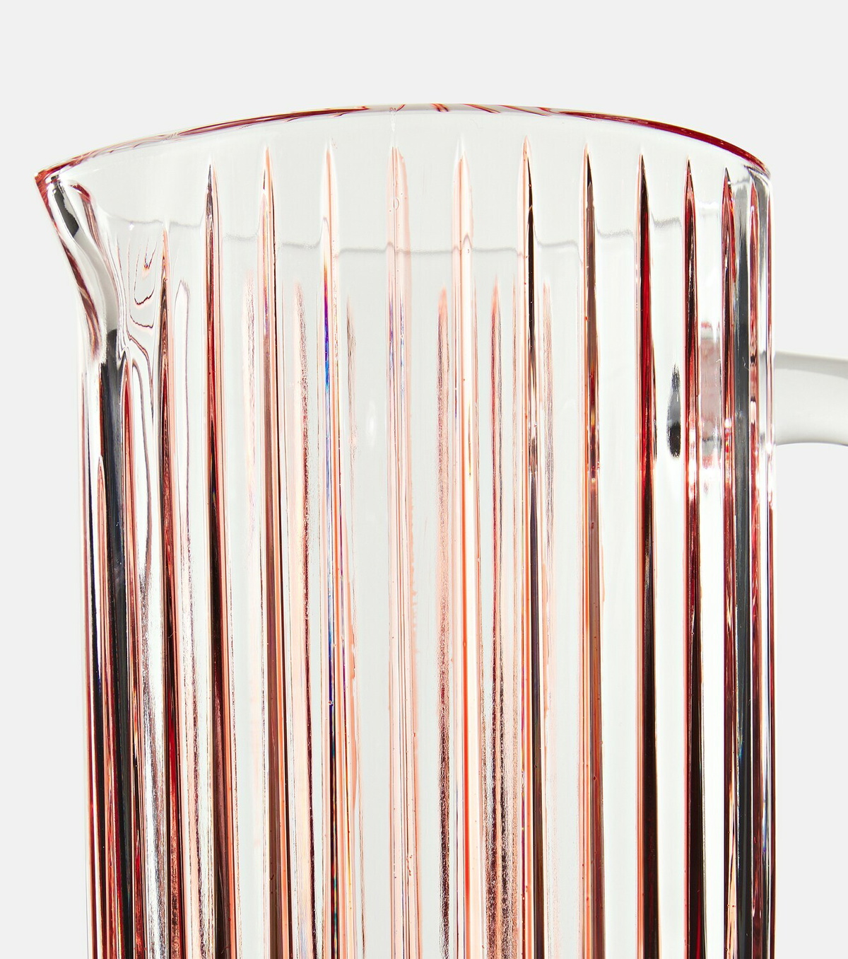 Les-Ottomans Striped crystal jug