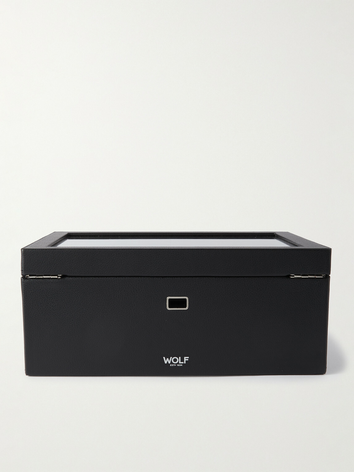 WOLF - Roadster Full-Grain Vegan Leather Ten-Piece Watch Box