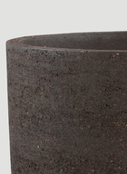 Terra Flower Pot Vase in Brown