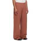 MM6 Maison Margiela Orange Logo Patch Sweatpants
