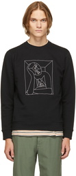 Norse Projects Black Geoff McFetridge Edition Vagn Boredom Logo Sweatshirt