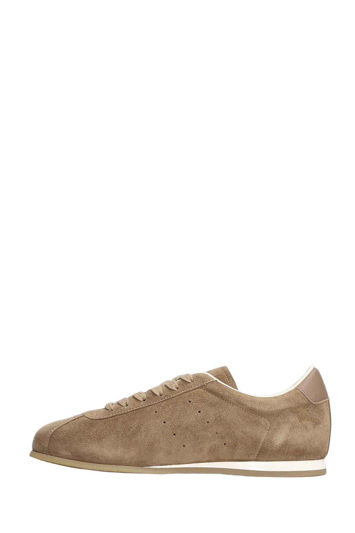 Common Projects Driving Shoe Sneakers In Taupe Suede