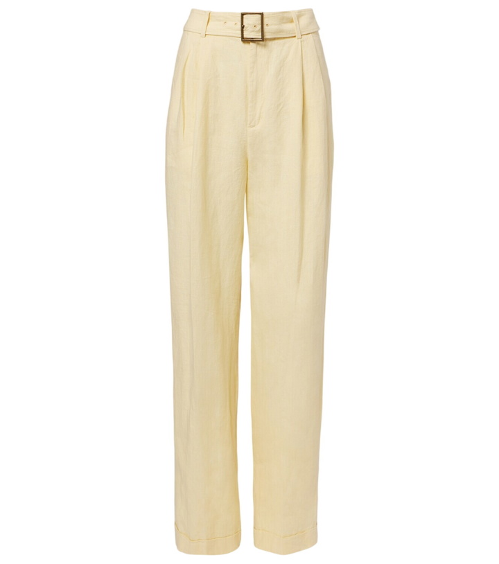 Photo: Polo Ralph Lauren Belted linen straight pants