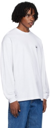 WTAPS White OBJ 02 Long Sleeve T-Shirt