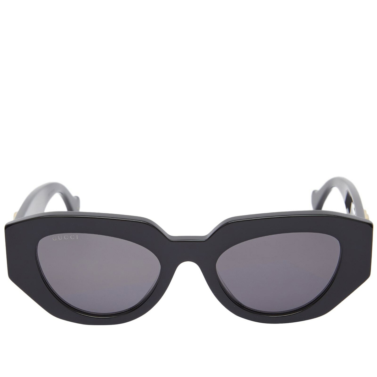 NEW Gucci Grey and Black Rectangular Women\'s Sunglasses Amazon.com: Gucci Women main image 2
