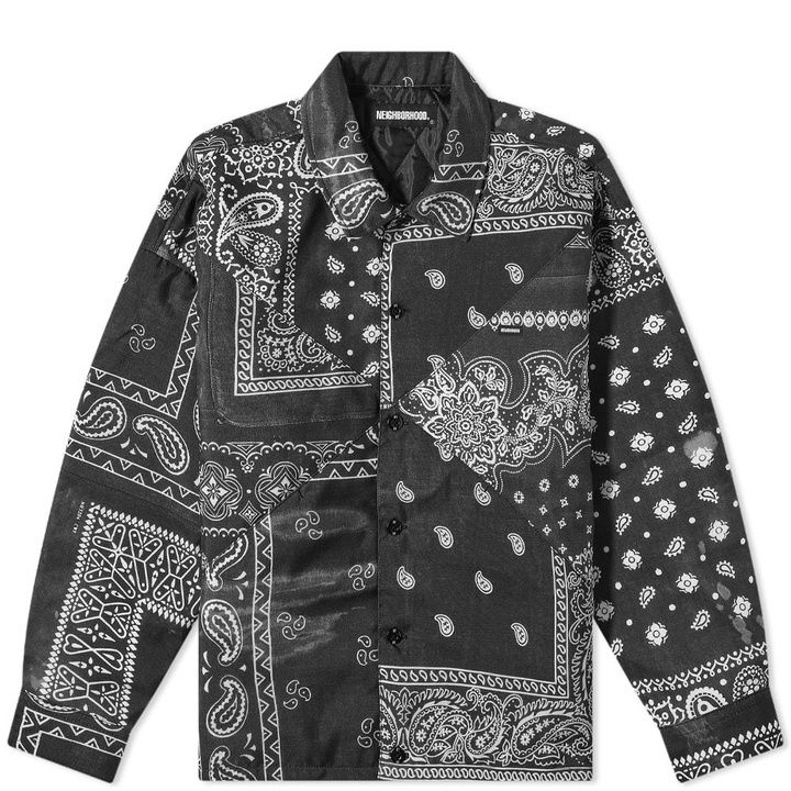 Photo: Neighborhood Bandana Chopped Shirt Jacket