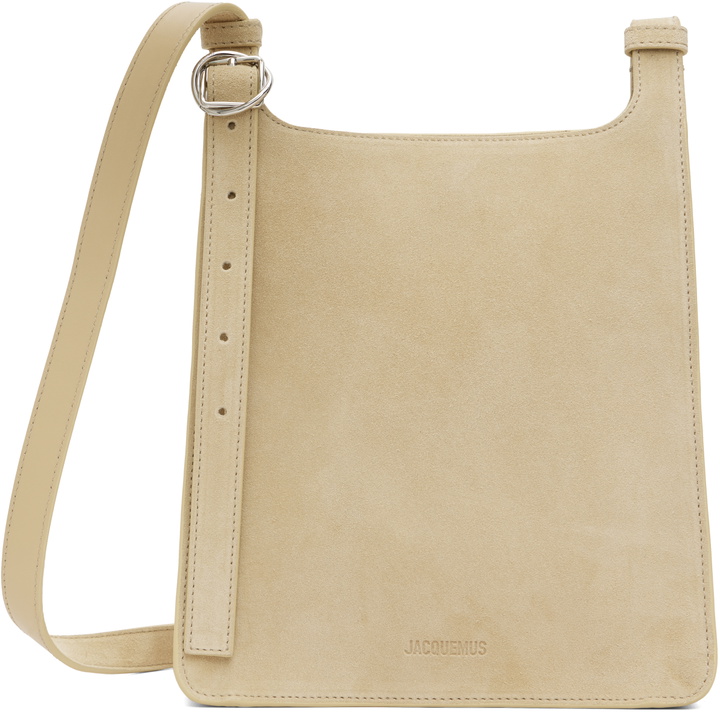 Photo: JACQUEMUS Beige 'The small Tablier' Bag