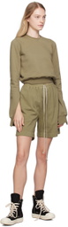 Rick Owens DRKSHDW Green Pentaboxers Shorts