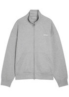 Carhartt Wip Alda Logo-embroidery Cotton-blend Sweatshirt Grey