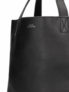A.P.C. - Logo Small Leather Tote Bag