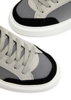 Cleens Luxor Panelled Canvas Sneakers Grey