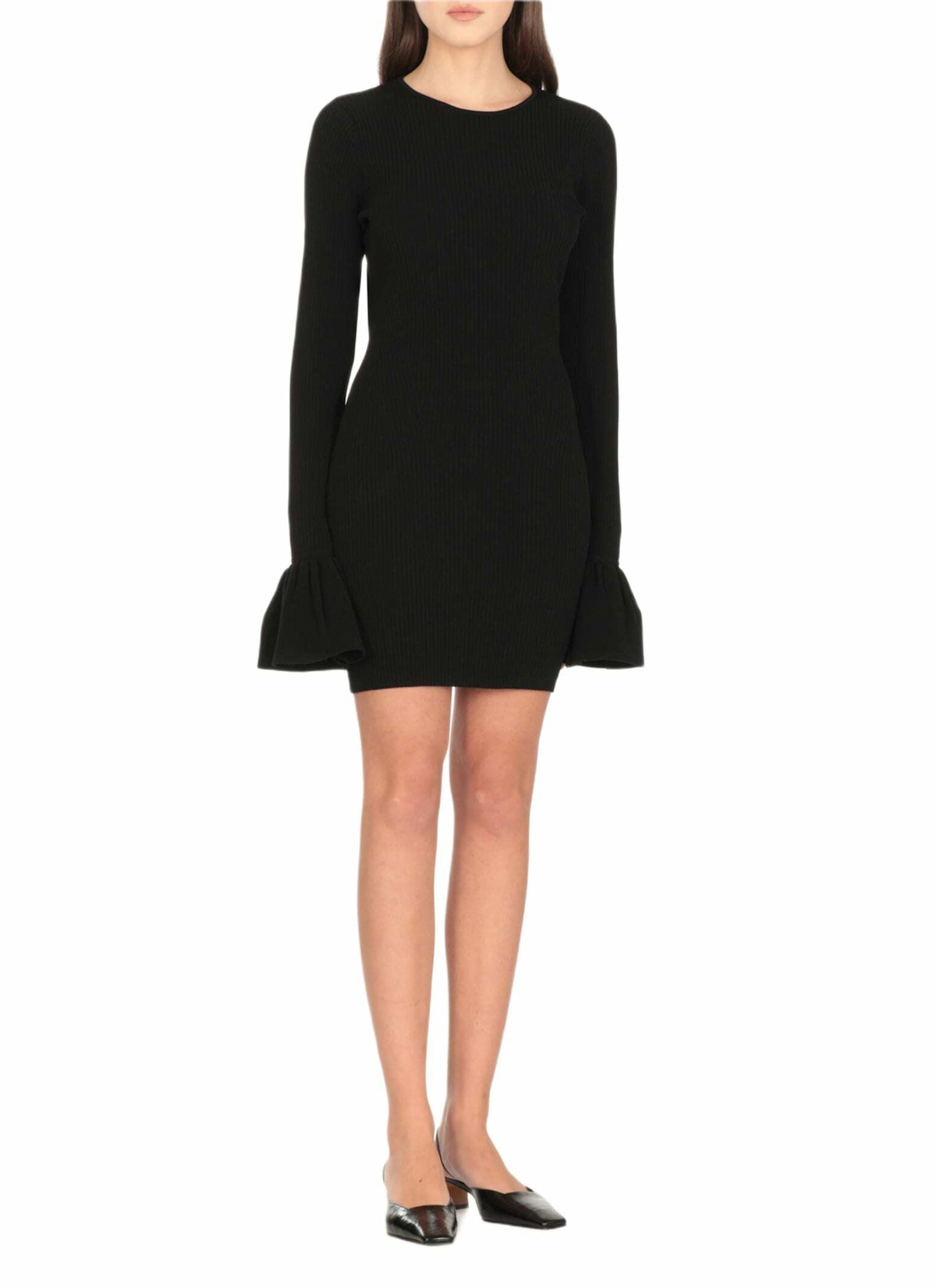 Rotate by Birger Christensen Knit Mini Cutout Dress ROTATE Birger Christensen Rotate by Birger Christensen Knit Mini Cutout Dress ROTATE Birger Christensen